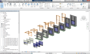 Revit-package van sectionaaldeuren